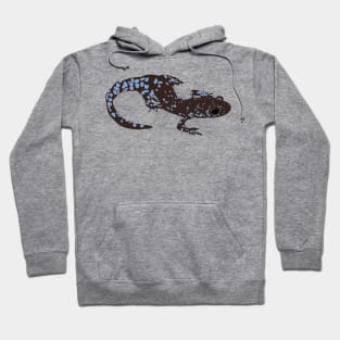 Blue Spotted Salamander Hoodie